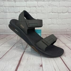 Reef Fanning Baja Brown Gum With Bottle Opener Sandals Mens Size 12